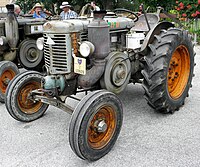 Landini L-25, Baujahr: 1950, 25 PS, Hubraum: 4.312 cm³, 1.600 kg.