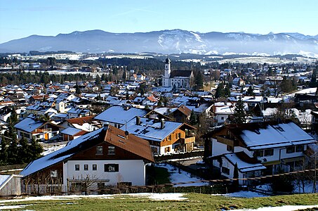 Lechbruck mit Trauchbergen