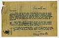 Letter dated February 17, 1918 from Frank O'Hare to Eugene V. Debs