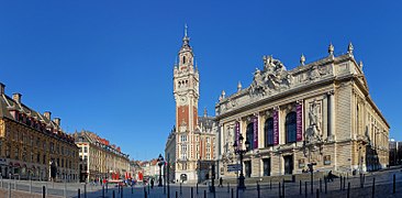 Place du Théâtre de Lille.