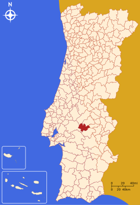 Localização de Mora