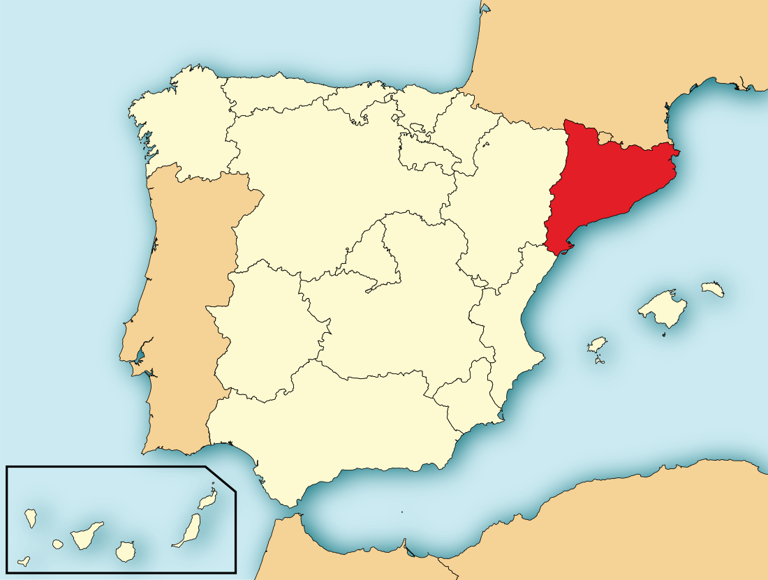 File:Localización de Cataluña.svg