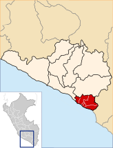 Location of the province Islay in Arequipa.svg
