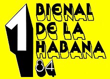 Logo of 1st Bienal De La Habana in 1984. Logo Primera Bienal de La Habana.jpg