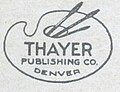 Palette, Thayer Publishing Co., Denver, USA