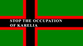 Stop the Occupation of Karelia logo