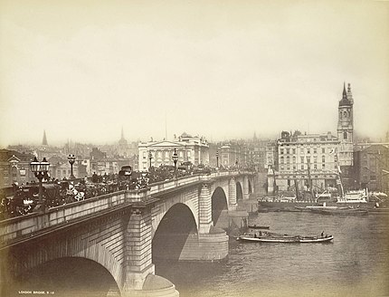 New London Bridge, c. 1870–1890
