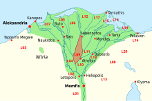 Lower Egypt nome L09 locator map fi.svg