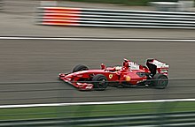 Badoer was dropped in favour of Giancarlo Fisichella after the 2009 Belgian Grand Prix. Luca Badoer 2009 Belgium.jpg