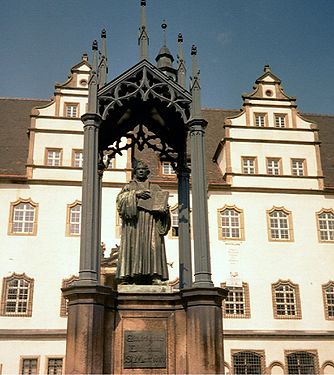 Luther-Denkmal in Wittenberg