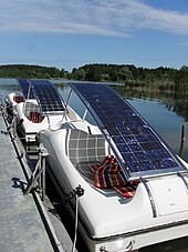 Solarboote auf dem Nesselpfuhl