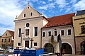 Mělník - náměstí - muzeum a kostel.JPG
