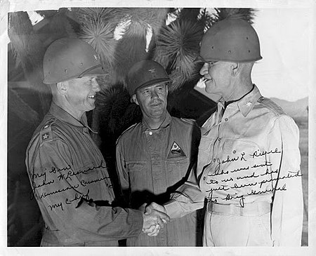 MG John Leonard, Col. Albert Kelly and BG John L. Pierce.jpg