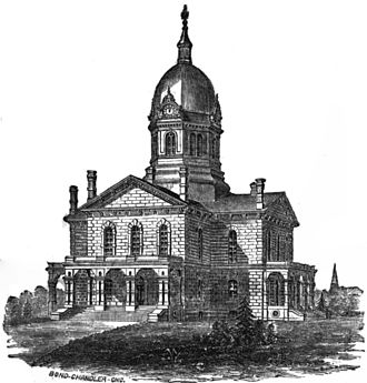 Courthouse in 1869 Madison County Iowa Courthouse 1869.jpg