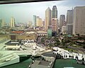 Makati CBD with the Glorietta Mall and The Landmark, Ayala Center, in the foreground