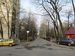 Utsikt från Orbeli street