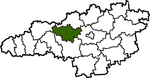 Малавіскаўскі раён на мапе