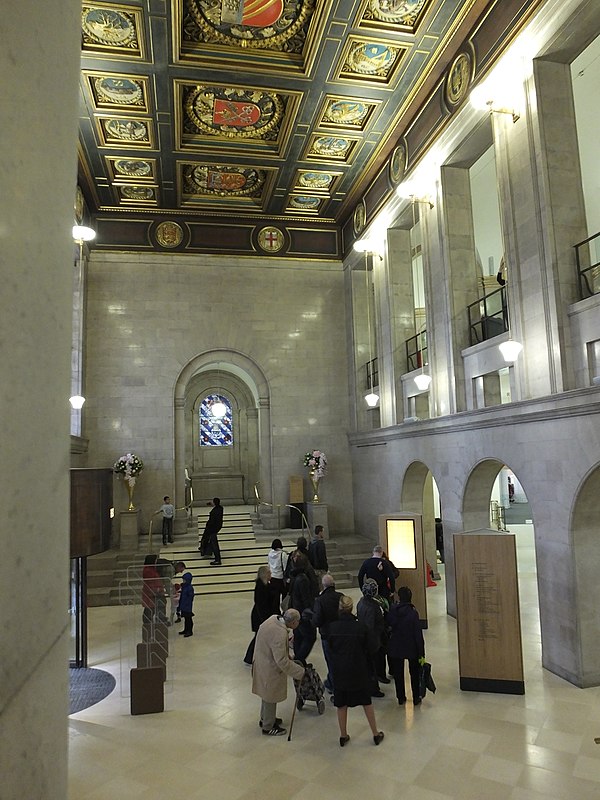 The Shakespeare Hall entrance in 2014