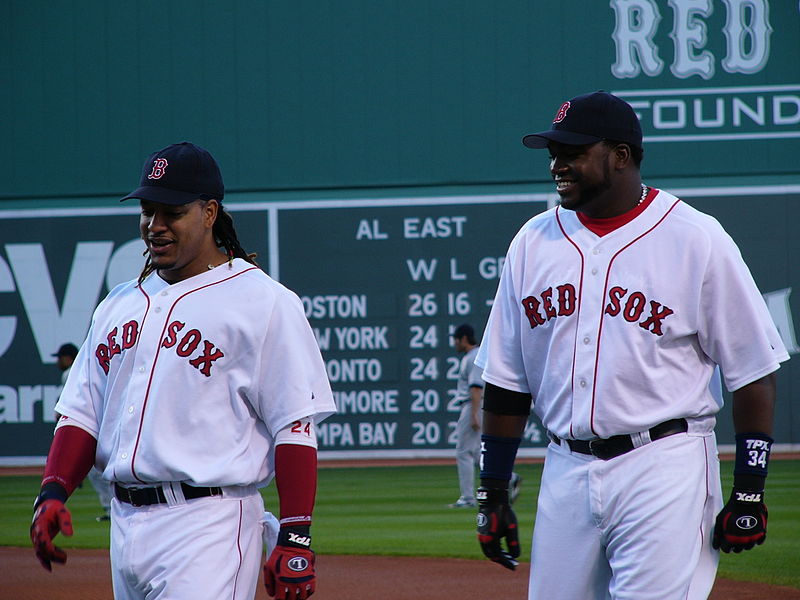 File:Manny Ramirez and David Ortiz vs Yankees in 2006.jpg