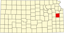 Contea di Franklin – Mappa