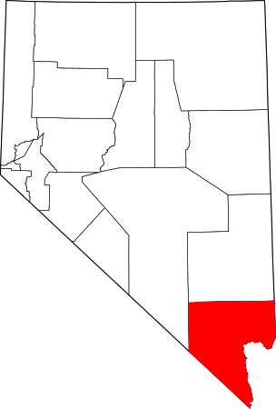 Map of Nevada highlighting Clark County.svg