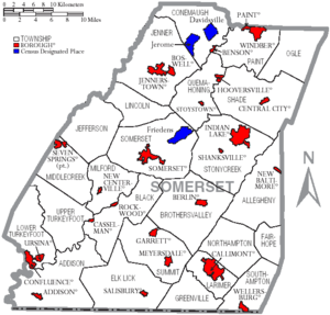 Somerset County, Pennsylvania: Politik, Geografi, Referenser