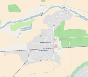 300px map of stamboliyski