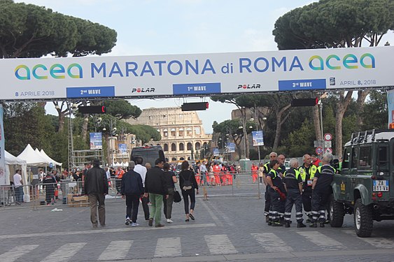 Maratona di Roma in 2018