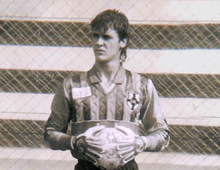 Marcos during his youth career at Lençoense