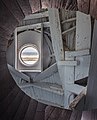 * Nomination: View of the Margate City beach through Lucy the Elephant's eye, New Jersey. The circular frame is 10 cm from the lens, the window/eye is 1m away, the beach is 100m away. --Acroterion 01:24, 9 June 2019 (UTC) * * Review needed