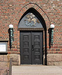 Mariehamn Sankt Görans kirke entrance.jpg