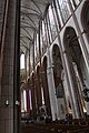 Lübecki Maarja kirikus paikneb valgmik otse arkaadi kohal, kuid akende alumine osa on pime