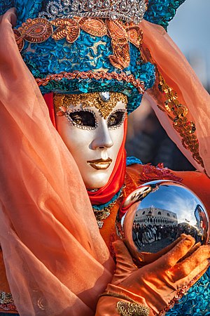 Maschere del carnevale di Venezia di Cristina.Paveri