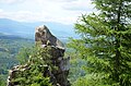 Felsformation an den Strużnicka-Felsen