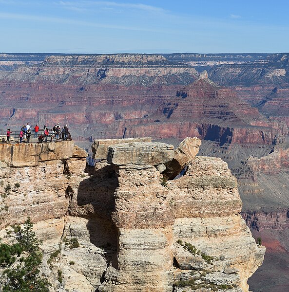 File:Mather Point at Grand Canyon National Park in October 2015.jpg