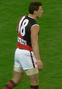 Essendon full-forward Matthew Lloyd topped the game goalkicking with nine goals for the match. (Photo from 2007.) Matthew lloyd.jpg