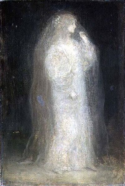 File:Matthijs Maris The Bride, or Novice taking the Veil, c 1887.jpg