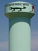 A hydropillar tank located in McBee, South Carolina