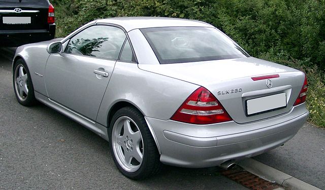 File:Mercedes SLK R170 rear 20071015.jpg - Wikimedia Commons