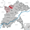 Merklingenin kunnan sijainti Alb-Donaun alueella