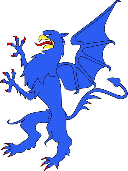 File:Meuble héraldique Griffon vol chauve-souris.svg