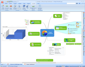 Скриншот программы MindManager