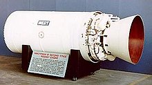 The second stage of a Minuteman III rocket Minuteman 3 stage2.jpg