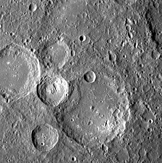 <span class="mw-page-title-main">Mistral (crater)</span> Crater on Mercury