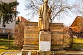 Mnětice - pomník padlých v I. světové válce