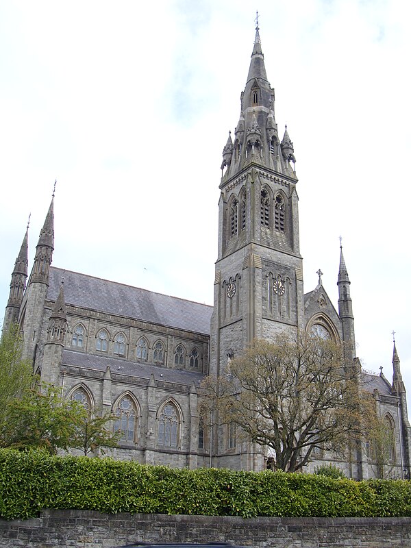The Cathedral Church of Saint Macartan, Monaghan, the episcopal seat of the Post-Reformation Roman Catholic bishops.
