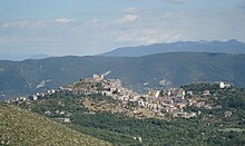 Panorama della frazione di Montecelio