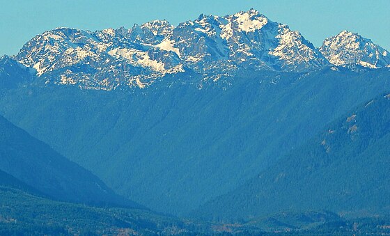 Mount Constance with Warrior Peak to the right Mount Constance.jpg