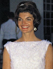 Жаклин Кеннеди на приёме в честь президента Пакистана, 11 июля 1961 года.