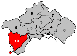 10th municipality of Naples Borough in Italy